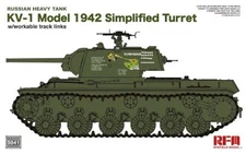 1/35 KV1 Model 1942 Simplified Turret Russian Heavy Tank