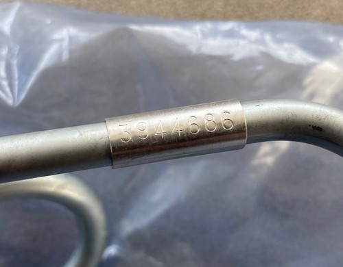 OEM Genuine Cummins Fuel Supply Injector Tube 3944686 (ISC ISL) | eBay
