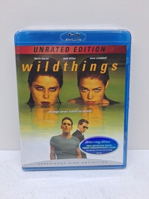Wild Things (Unrated Edition) (Blu-ray, 1998) New Sealed 