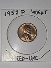 1958D Red CENT USA Uncirculated  Stock #218