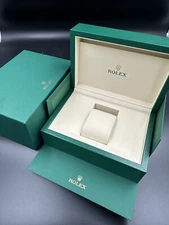 NEW Genuine 2025 Rolex Medium Box (Green on Green) ref : 53491.02 OYSTER M ECO