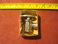 (0730.) Angle Stop Valve 1/2" FIP x 3/8" C Brass - Chrome Plated