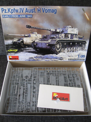 Pz.Kpfw. IV Ausf. H Vomag Early Prod. Juni 1943, MiniArt im Maßstab 1:35 *NEU*