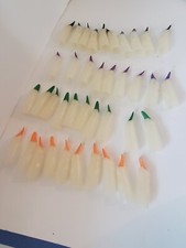 Halloween Witch Fingers Fake 39 Nails Green Glow in the Dark Spooky Creatolgy