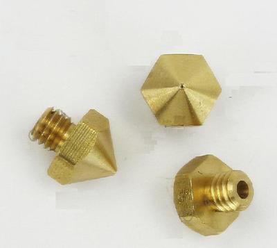 2PCS 3D Printer Brass Nozzle 04MM with M6 Thread NEW On Line 2PCS 3D Printer Brass Nozzle 04MM with M6 Thread NEW On Line