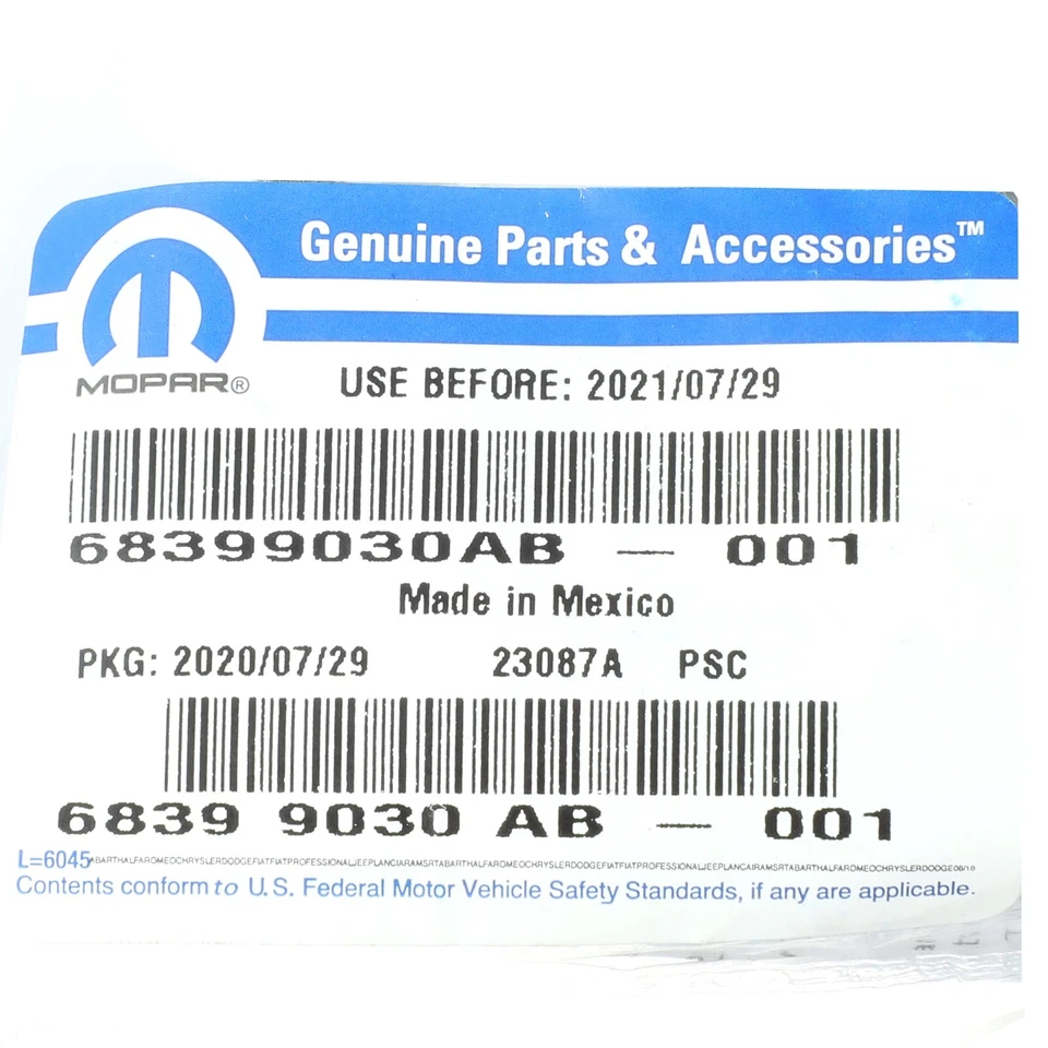 13-16 Dodge Dart TIRE PRESSURE SENSOR (TPMS) OEM FACTORY NEW MOPAR #68399030AB - Image 3 of 4