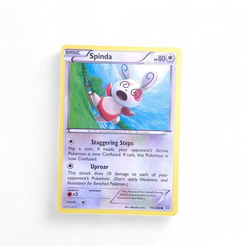 Spinda 115/160 Pokemon XY - Primal Clash NM - Picture 1 of 2