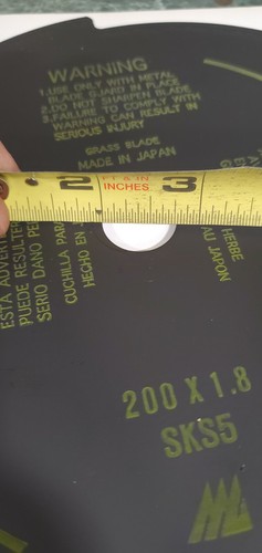 Brush Cutter Blade - Picture 3 of 3