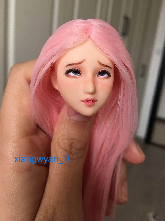 Obitsu 1:6 Beauty Girl Crying Head Sculpt Fit 12