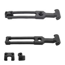 2 Pcs Rubber Draw Latch T Handle,7.87 Inch Flexible Hasp Latch for Tool Box