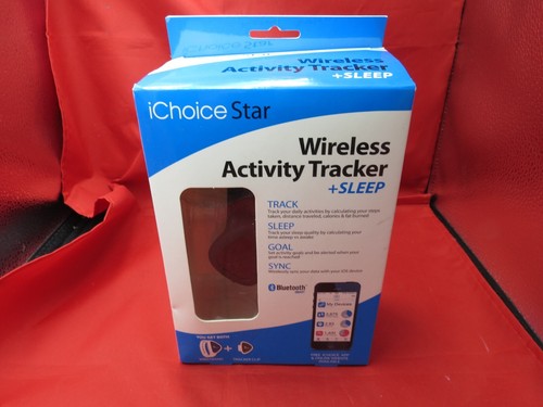 iChoice Star Aktivitäts- & Schlaftracker schwarz NEU IM KARTON TRACK SCHLAFZIEL SYNC BL - Bild 1 von 4