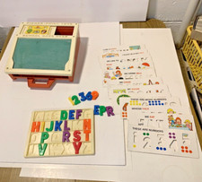 Vintage Original 1972 Fisher Price School Days Portable Play Desk 176