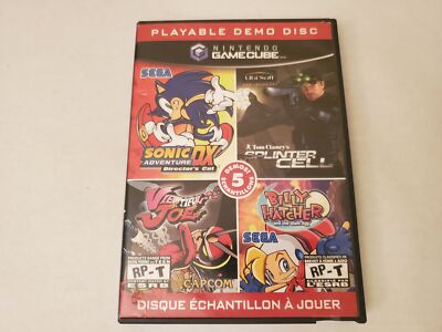 Demos Playable Demo Disc (Gamecube Gc) Case Only