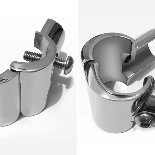316 Stainless Steel Boat Hand Rail Fitting 60/90° Tee Pipe 22/25/30mm Elbow Tube - Bild 7 von 15