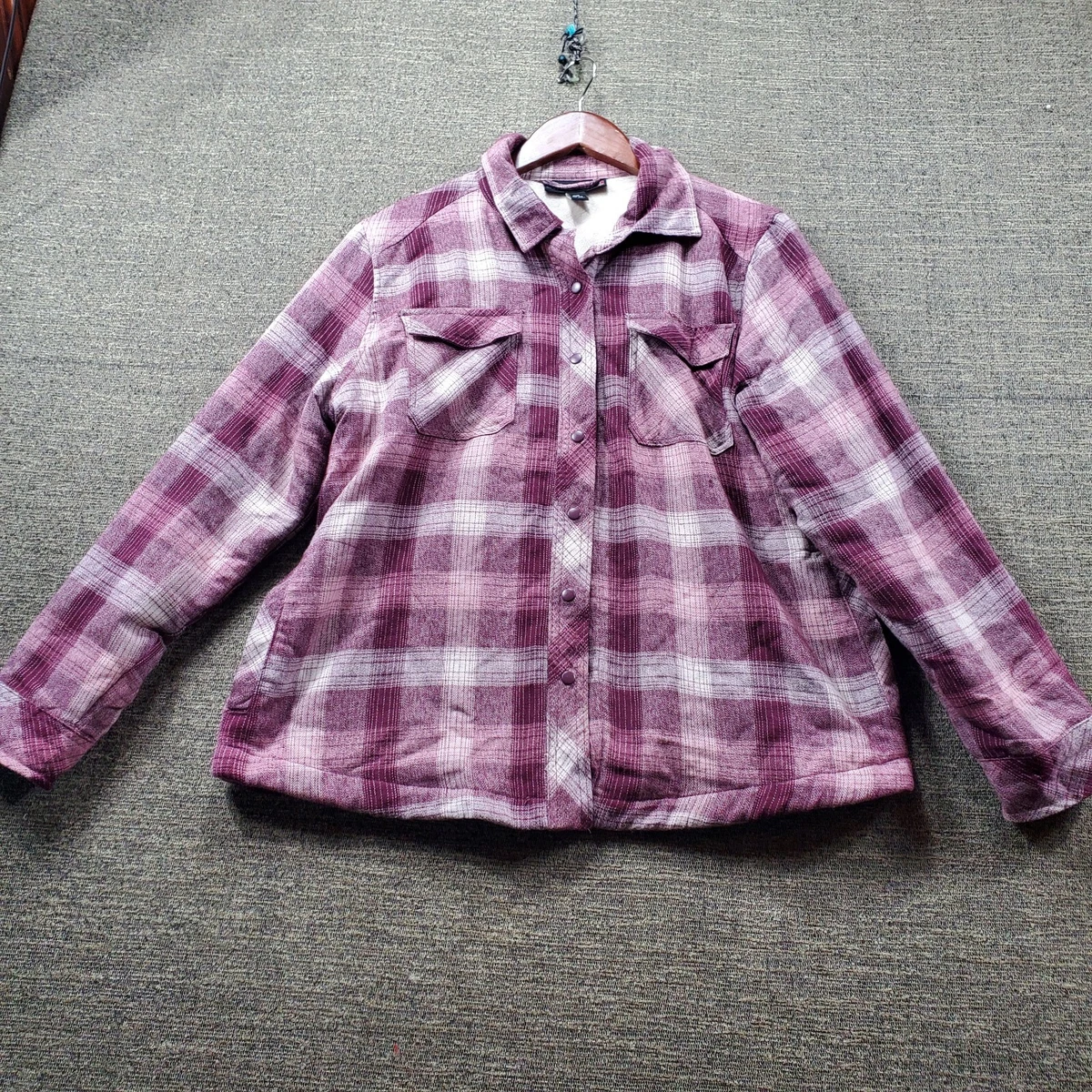 Women's Plaid Insulated Flannel Jacket