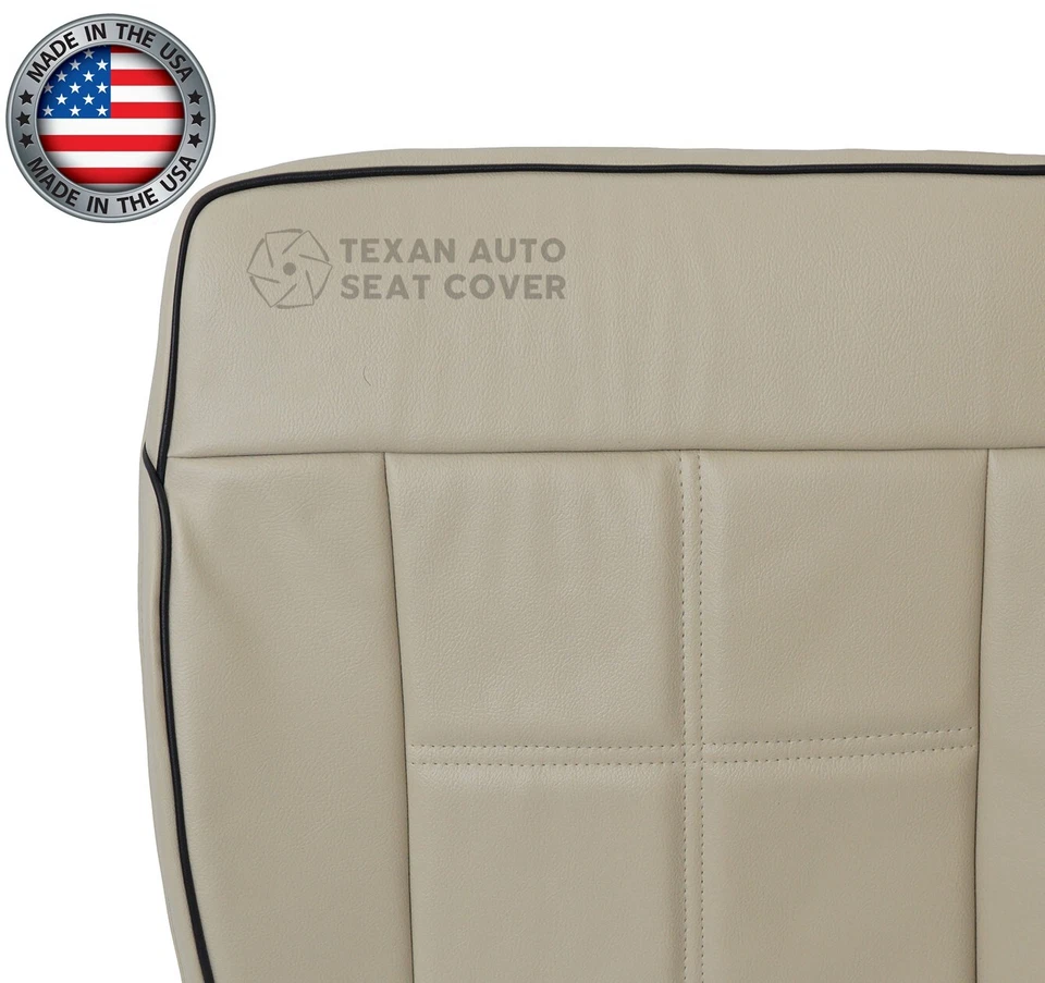 Кожаный чехол на сиденье со стороны пассажира 2006, 2007, 2008 Lincoln Mark LT желтовато-коричневый - Изображение 4 из 4