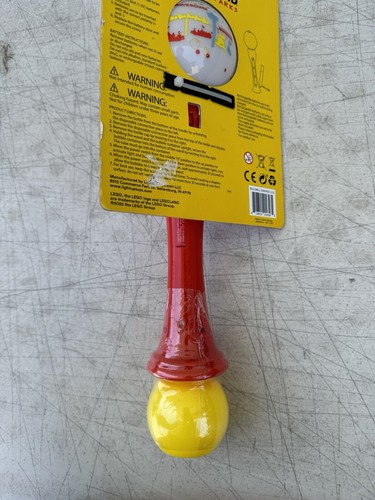 Legoland Parks Everything is Awesome Red Light Up Refillable Bubble Wand NEW - Picture 4 of 5