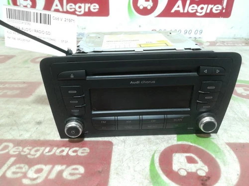 8P0035152F Sistema Audio/Radio Cd para AUDI A3 (8P1) 2010 412082