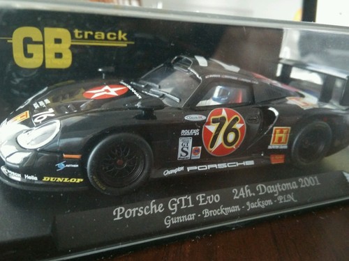 Voiture Slot Fly/GB Track Porsche GT1 Evo 24h Daytona 2001 - Échelle 1:32