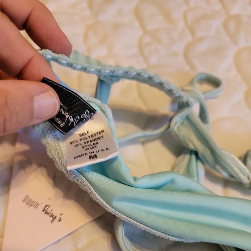 NWT Dippin Daisy's Revive Grooved Bikini Swimsuit Size Top M Bottom L - Picture 12 of 12