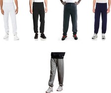 Russell Athletic Men's Dri-Power Closed Bottom Fleece Sweatpants (No Pockets)