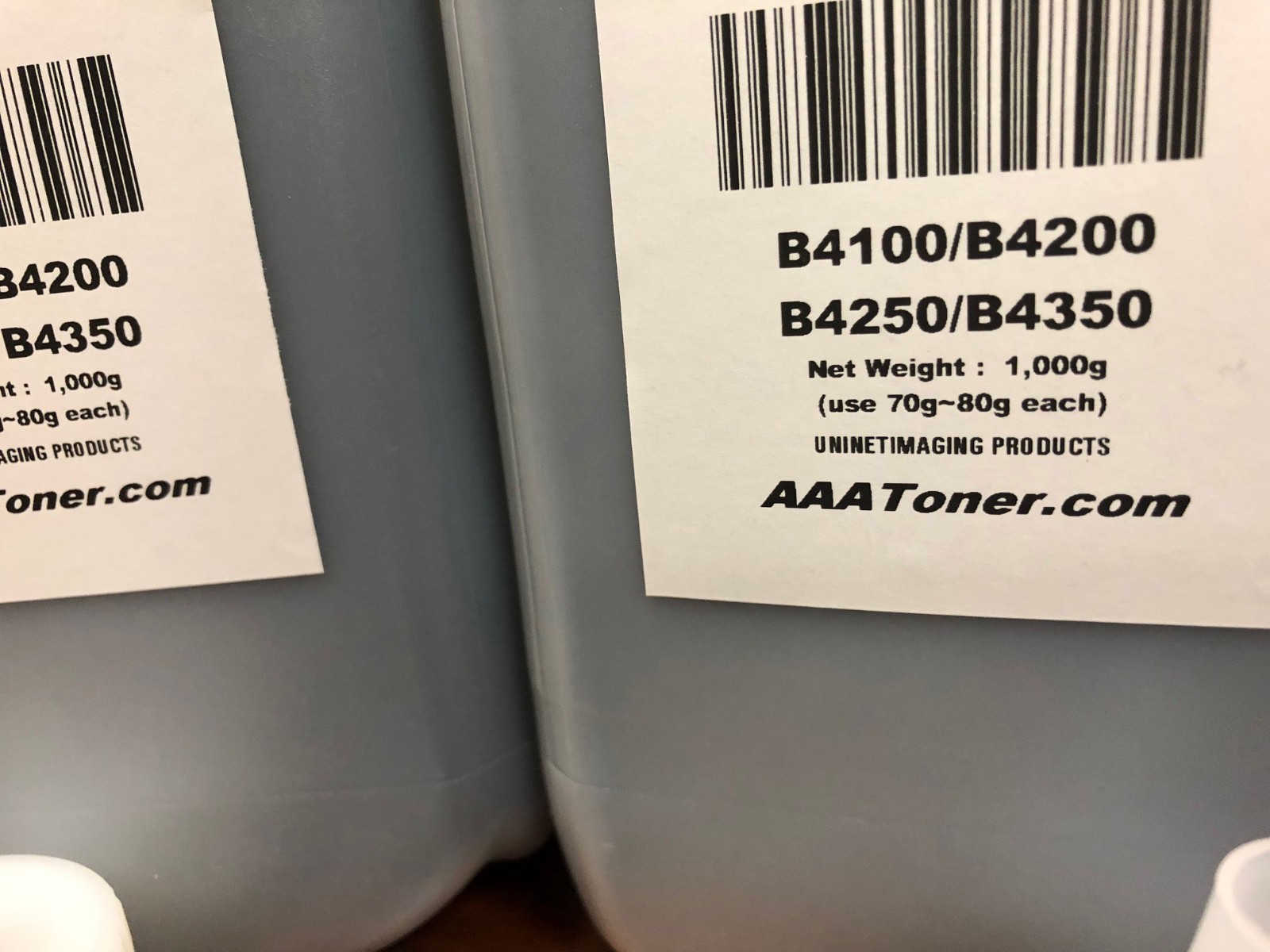 (2kg/2,000g) BULK Toner Refill for OKI B4100, B4200, B4250, B4300 ...