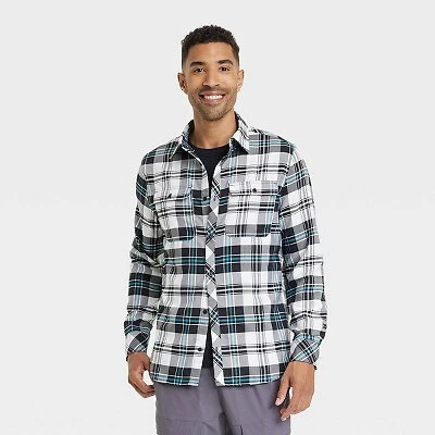 floor length flannel shirt