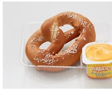 50 Vegan Bavarian Soft Pretzels, Individually Wrapped - Perfectly Fresh Snack