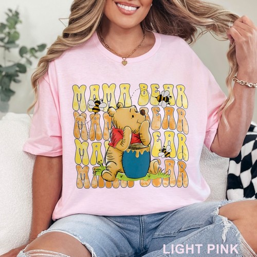 Winnie The Pooh Mama Shirt, Pooh and Co Family Shirt, Disney Mama Tee, 202804 - Picture 2 of 19