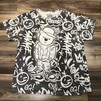 Fresh laundry Shirt Mens Exta Extra Large bear legend savage Full