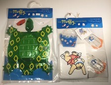 MUFFY VANDERBEAR SPLASH PARTY Inflatable Rafts Turtle  Horse  Fun in Sun Set