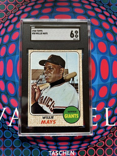 Willie Mays 1968 Topps #50 SGC 6 EX-MT Sharp !!! San Francisco Giants