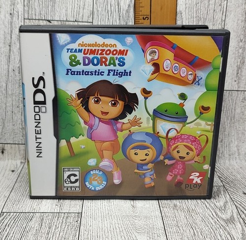 CASE ONLY - Team Umizoomi & Dora's Fantastic Flight Nintendo DS NO GAME