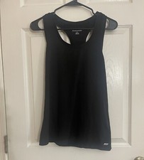 Amazon Essentials Women's Tech Stretch Racerback Tank Top Black Medium