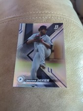 2019 Bowman Platinum Top Prospects #TOP66 Cristian Javier Houston Astros