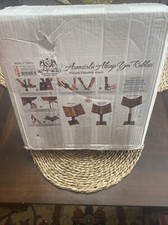 Calligraphy Pattern Adjustable Wooden Quran, Bible Holder, Reading Book Stand