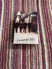 94 THE BEATLES LIVE AT THE BBC DOUBLE CASSETTE SET W/48 PAGE BOOKLET 69 TRACKS