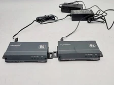 LOT OF 2 - Kramer TP-580T & TP-580R HDBaseT Twisted Pair Transmitter & Receiver
