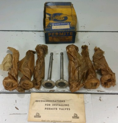 #ad #ad 8 New NOS 1950 GM GMC 270 Exhaust Valves Permite D1331S Mcquay V1460S $124.99