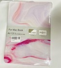 Hard Shell Cover Case For MacBook Air  13” 3 Model  A1466  A1369 Pink Marble Art