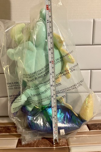 Dragons and Beasties Plush 12” - Misty Mermaid Sea Dragon Mermaid - D&B - NWT! - Picture 12 of 12