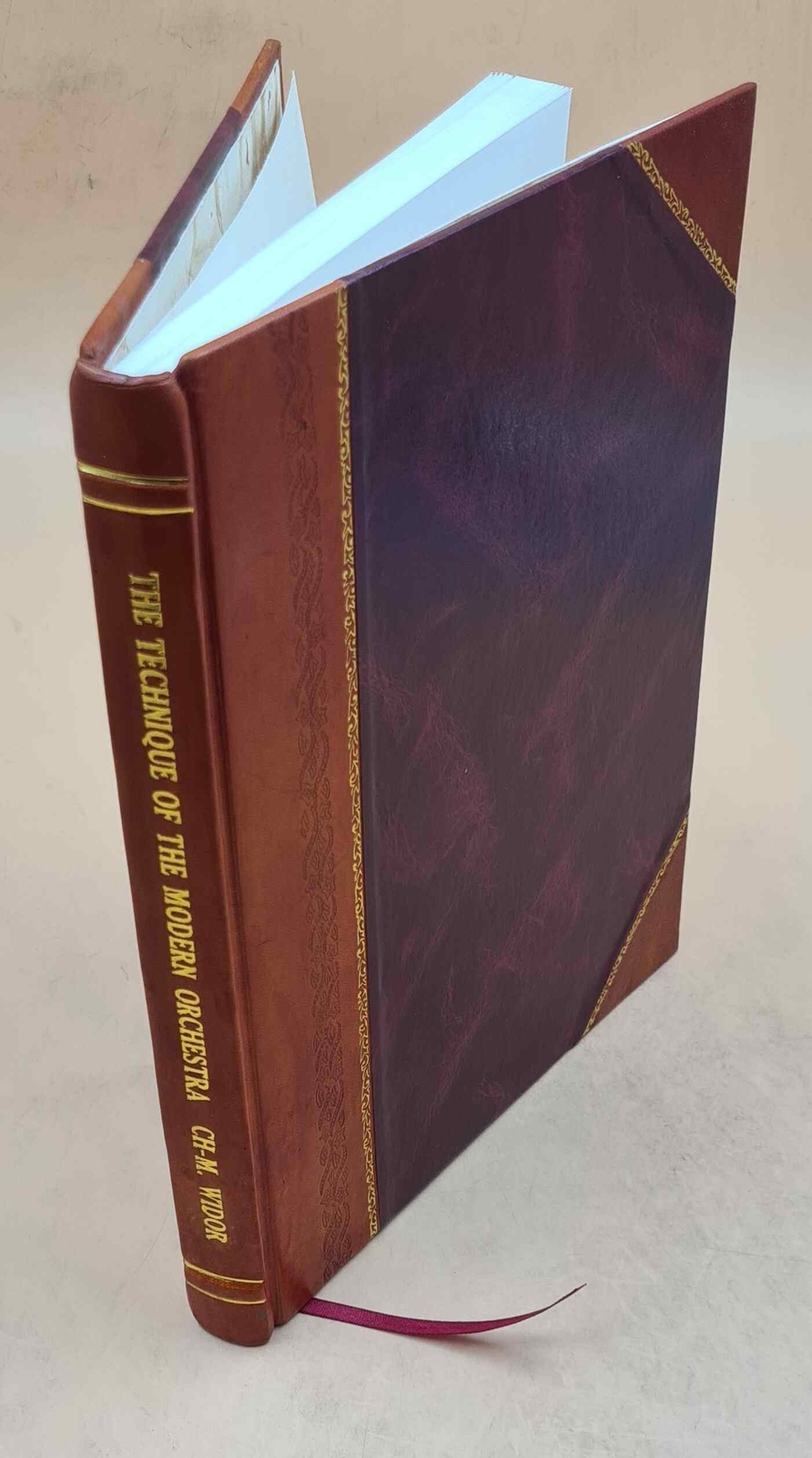 Modern Orchestra Technique Manual – Leather Bound Practical Guide