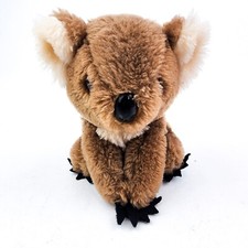 Vintage Dakin Koala Bear Plush Stuffed Animal Hands Fasten Together 1978 Korea