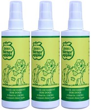 Grannick's Bitter Apple Dog Taste Deterrent Spray 8oz Prevents Chewing