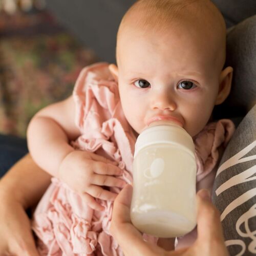 Evenflo 5oz Wide Neck Baby Bottle Set - 6 BPA Free Bottles for Healthy Feeding - Picture 8 of 11