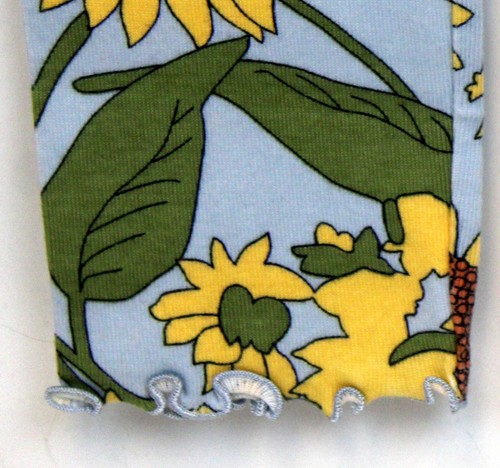 2004 Gymboree Sunflower Fields Leggings sz 9 Cute Girls Lettuce Edge Comfort - Picture 3 of 5