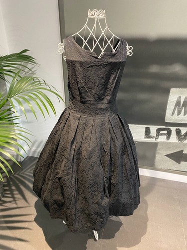 Vestido vintage negro Lindy Bop Marianne - Imagen 3 de 21