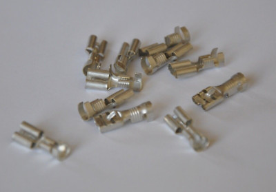 TE Connectivity 180384-2, Flachsteckhülse, 6,3mm breit, 3-6mm2, FASTON, 10 Stück
