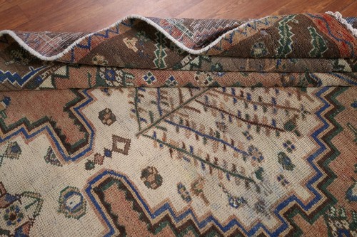 Vintage Rust Handmade Wool Bakhtiari Area Rug 5x10 Tribal Traditional Carpet - Picture 18 of 22
