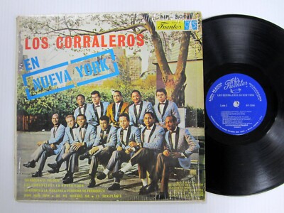 Los CORRALEROS en Nueva York LP 1968 Cumbia, Corrido, Bolero, Pachanga Cm 74
